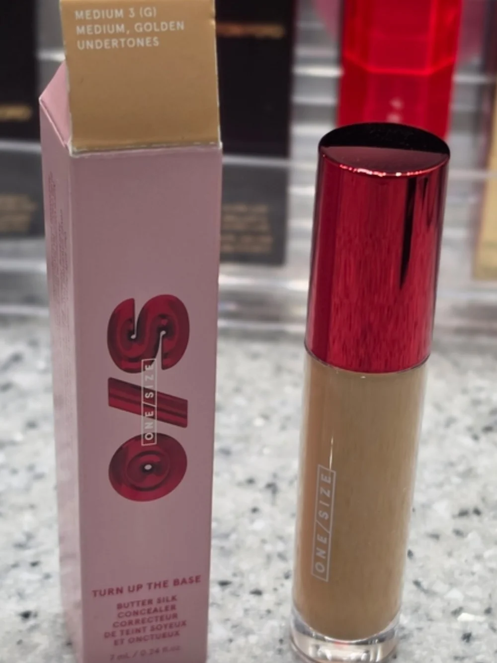 ONE/SIZE Turn Up The Base Butter Silk Concealer - Medium 3 (Golden) NIB